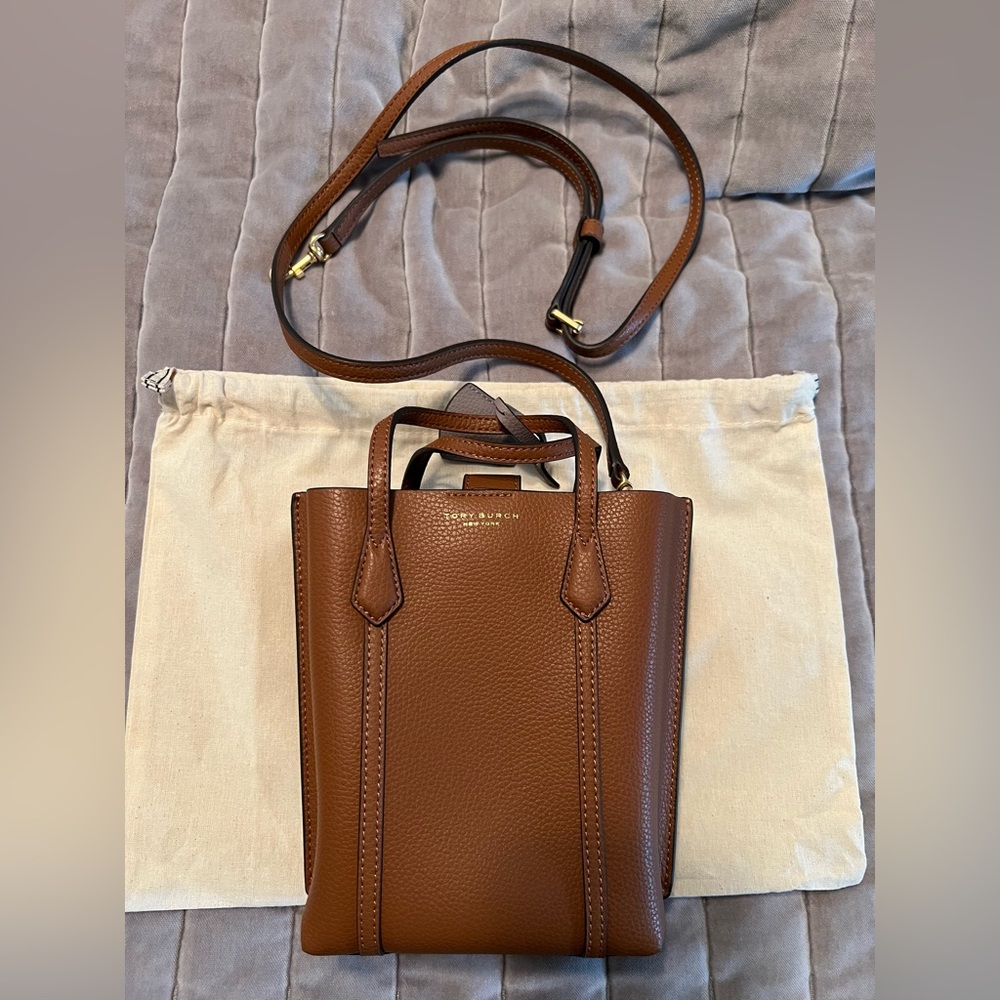 Tory Burch Brown Mini Perry Bag